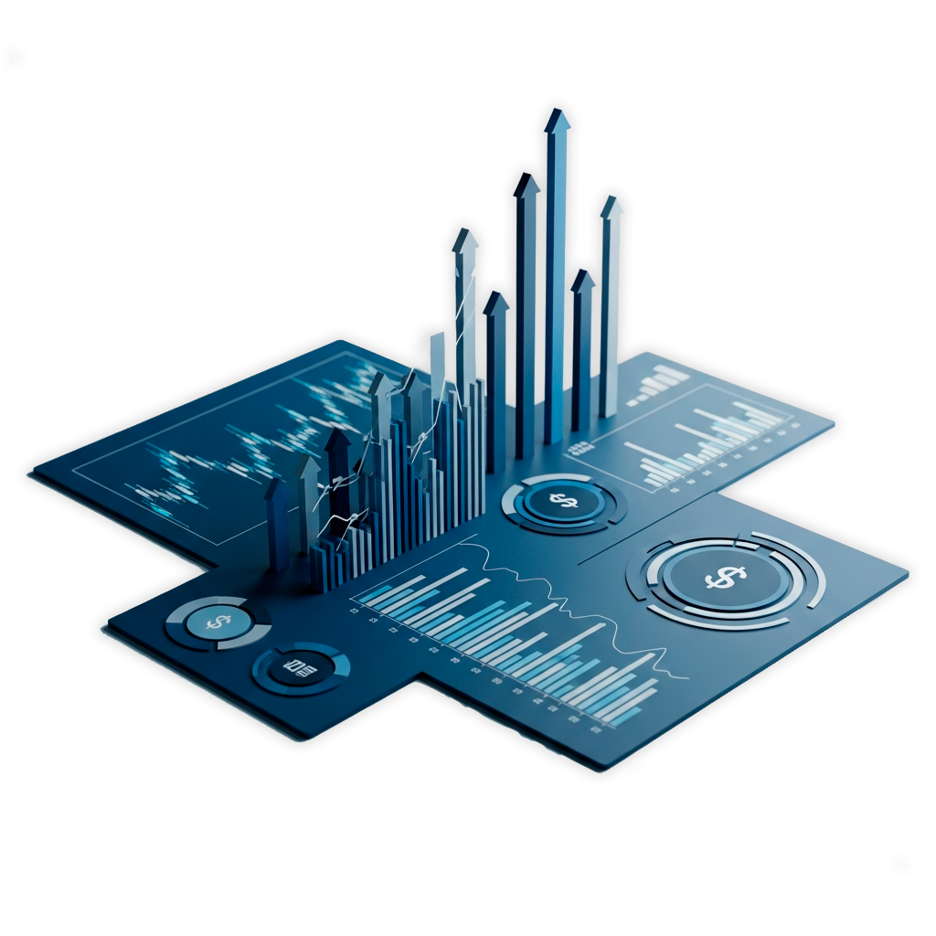 Gráficos financeiros